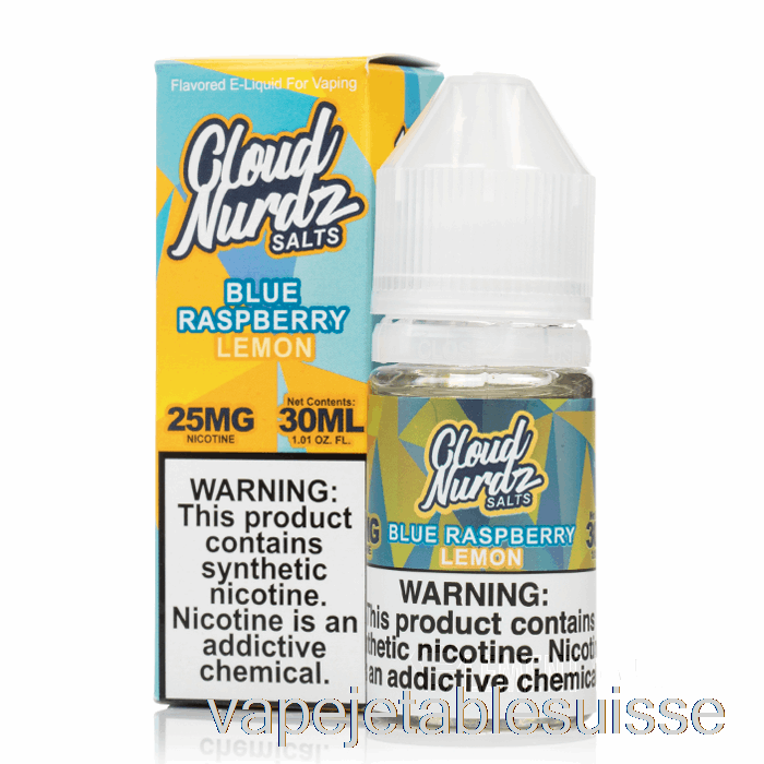 Vape Suisse Framboise Bleue Citron - Sels Cloud Nurdz - 30ml 25mg